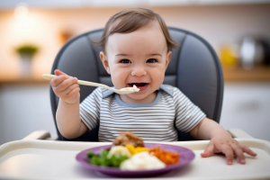 À Quel Âge Bébé Mange Seul Comme Un Grand ?