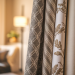 2 rideaux différents sur la même tringle : Comment les associer harmonieusement