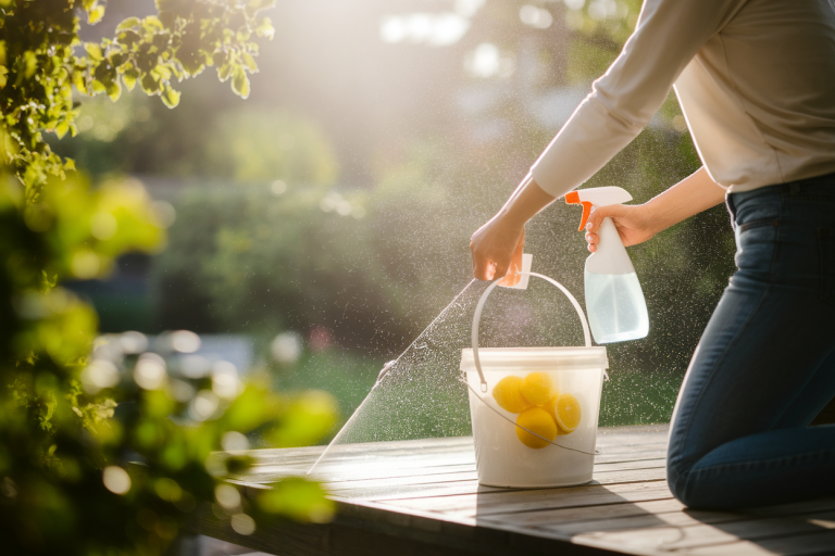 Astuce de Grand-Mère Pour Nettoyer Une Terrasse en Bois : 5 Méthodes Naturelles
