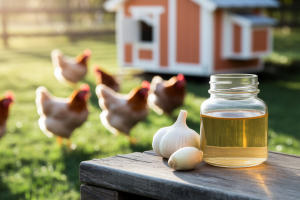 Ail et vinaigre de cidre pour les poules : vermifuge naturel et recette