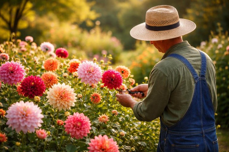 Entretien Dahlia : Arrosage, Taille et Hivernage
