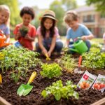 Jardinons à l&rsquo;École : Comment Démarrer un Potager Scolaire ?